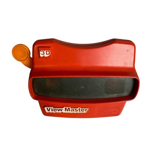 Vintage View Master 3D Viewer Red Classic Viewmaster Toy Slide Viewer - Picture 1 of 8